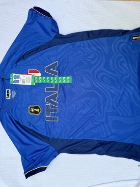 NWT FIFA World Cup 2026 Italy Soccer Jersey Blue Unisex XL Official Licensed
